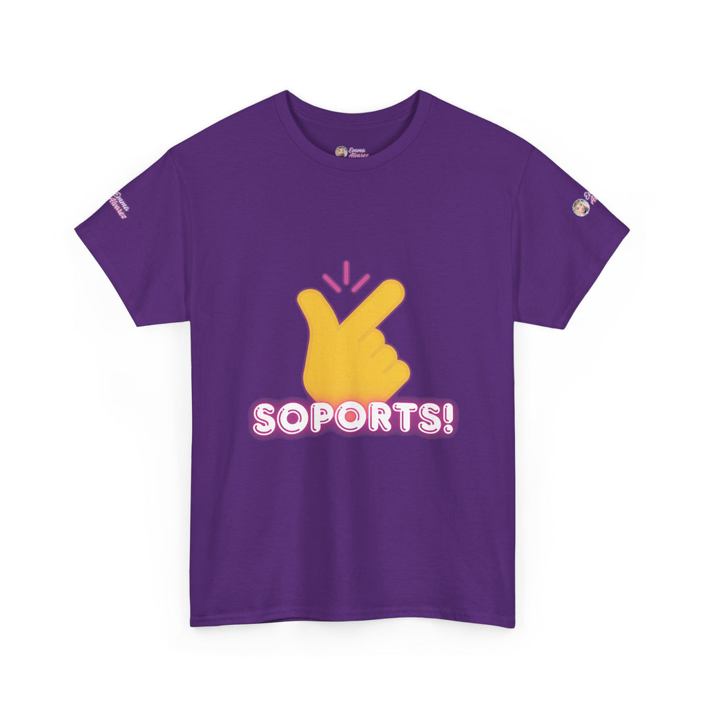 The Emma Alvarez Unisex Heavy Cotton Tee - "Soports"