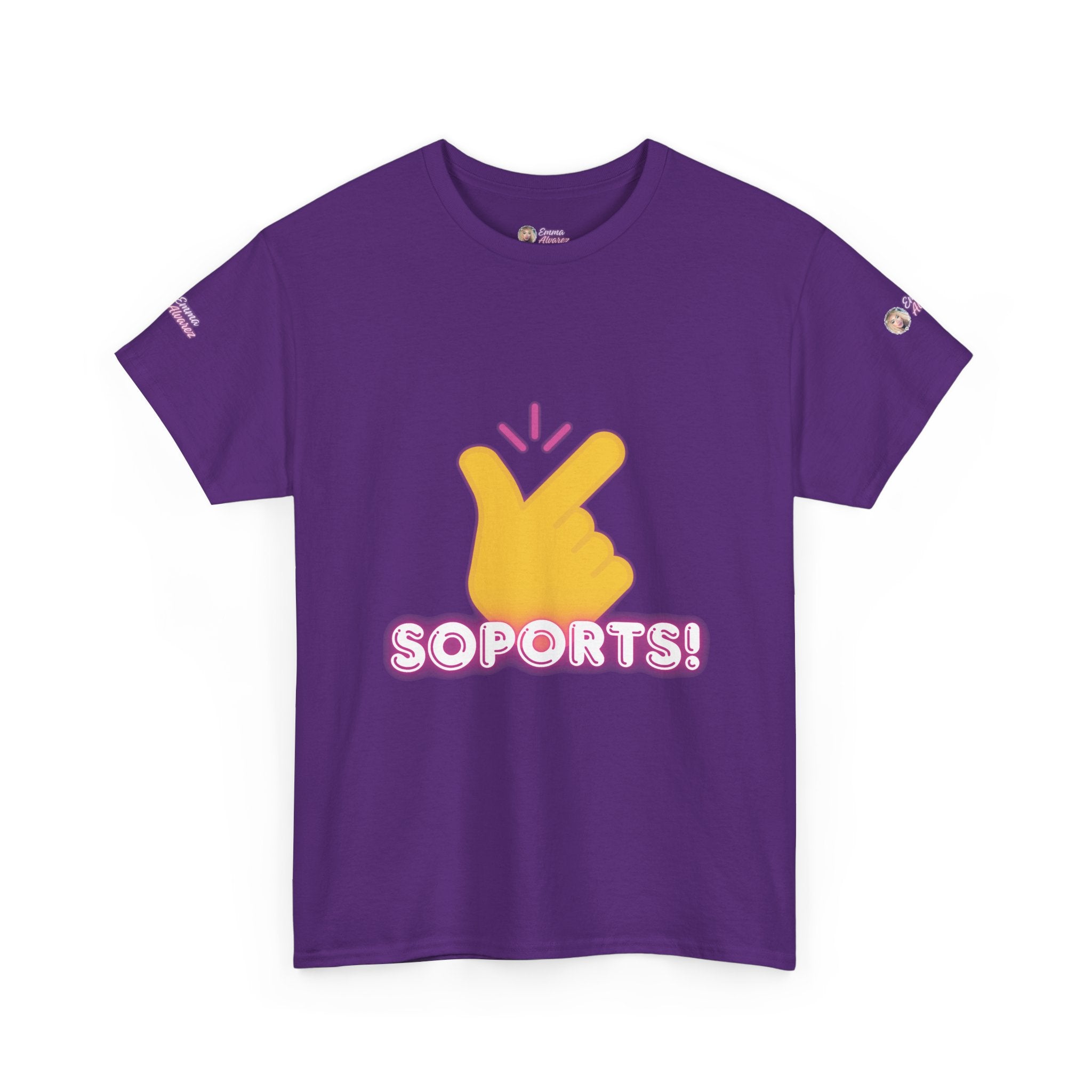 The Emma Alvarez Unisex Heavy Cotton Tee - "Soports"