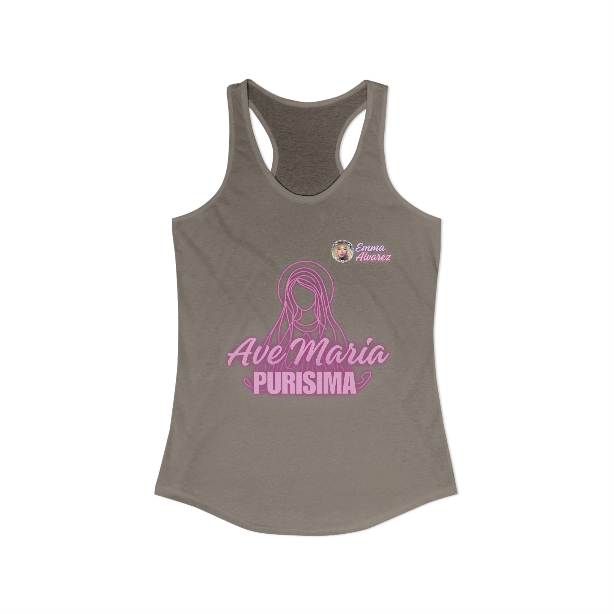 Ave Maria Purisima! Racerback Tank for Women