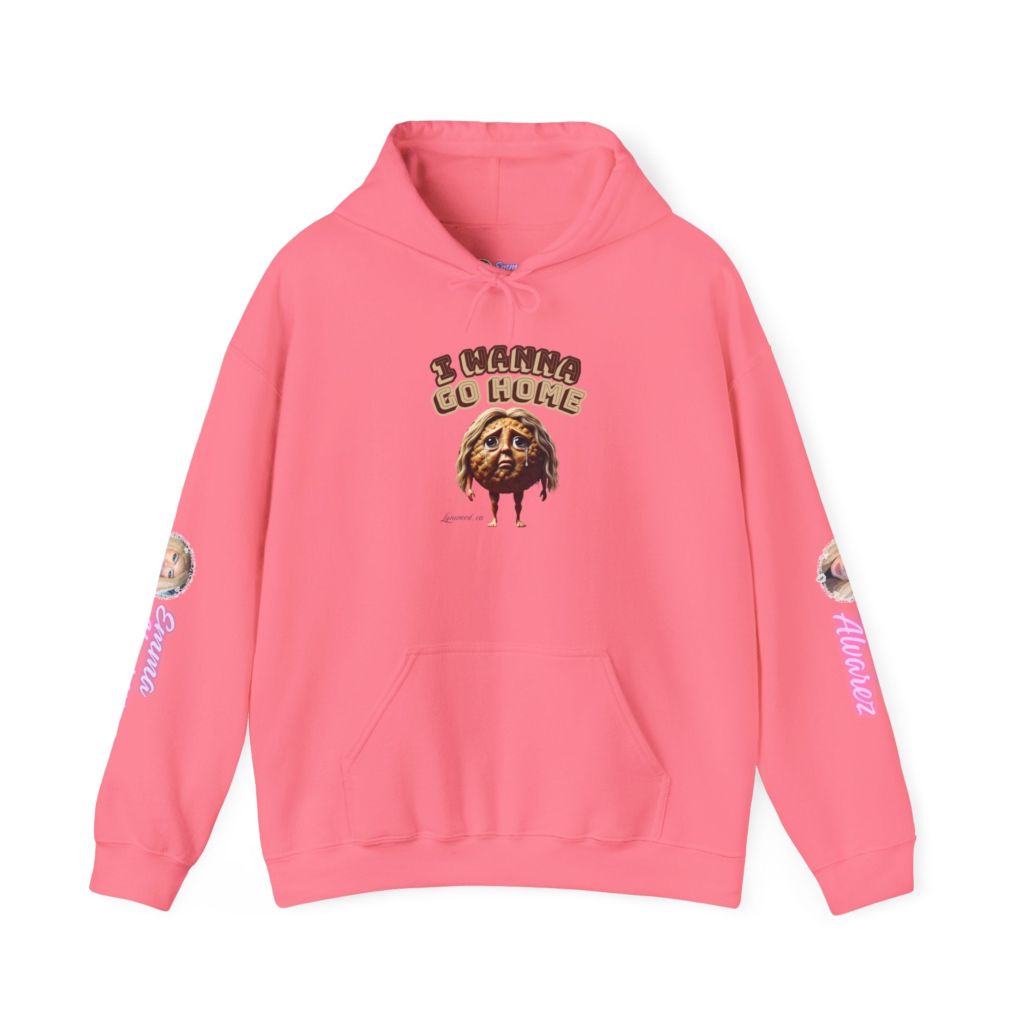 The Emma Alvarez Heavy Blend™ Hooded Sweatshirt - "I Wanna Go Home" Lynwood, CA