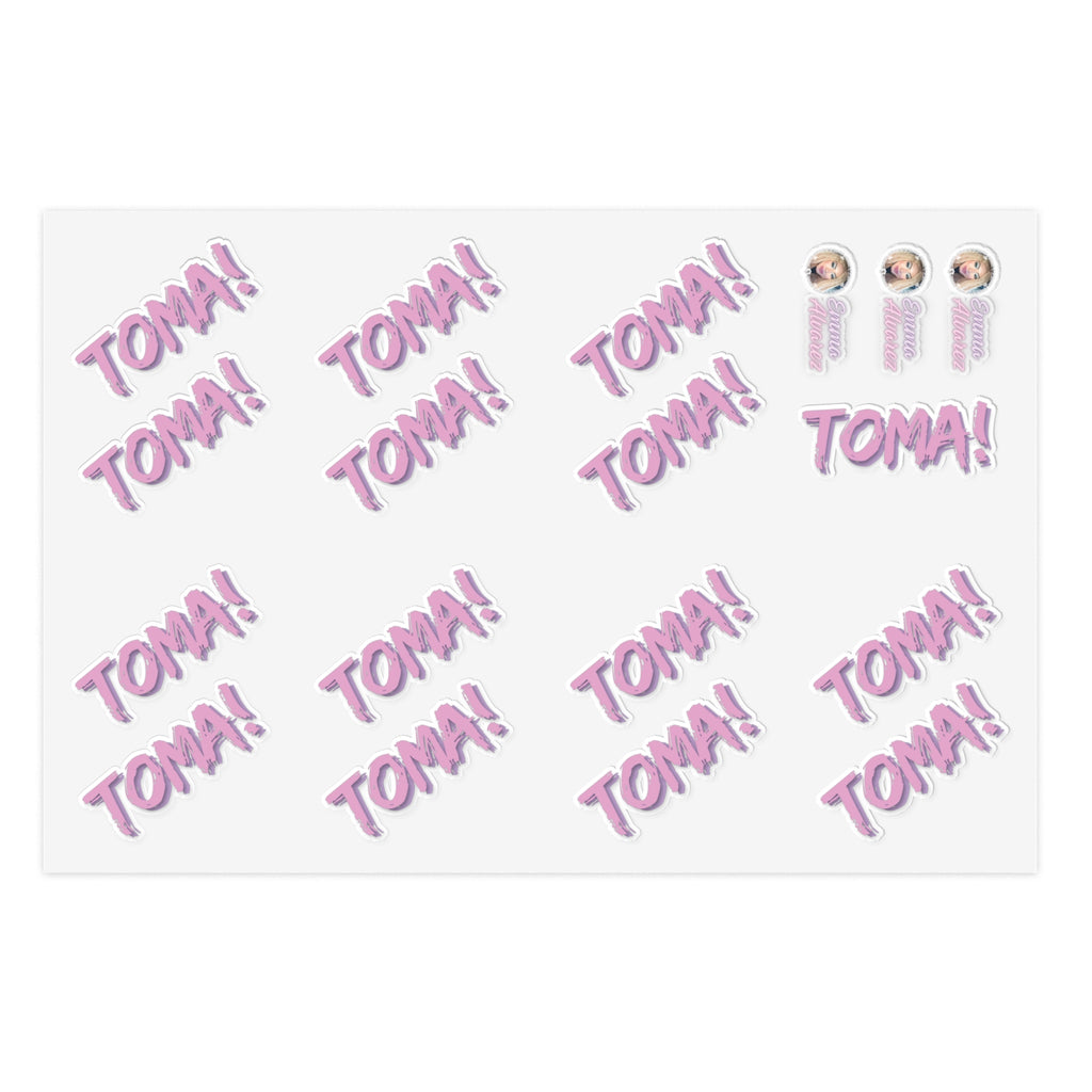 The Emma Alvarez Sticker Sheets - “Toma!”