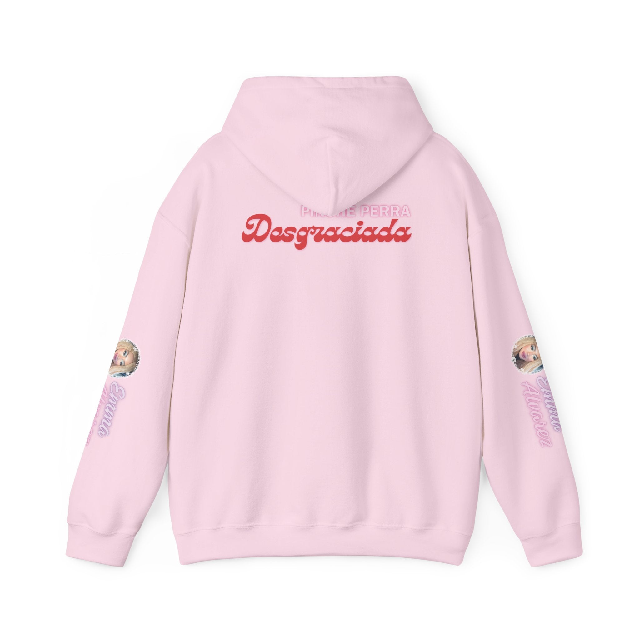 The Emma Alvarez & Meli G Heavy Blend™ Hooded Sweatshirt - "MeliG Mugshot"