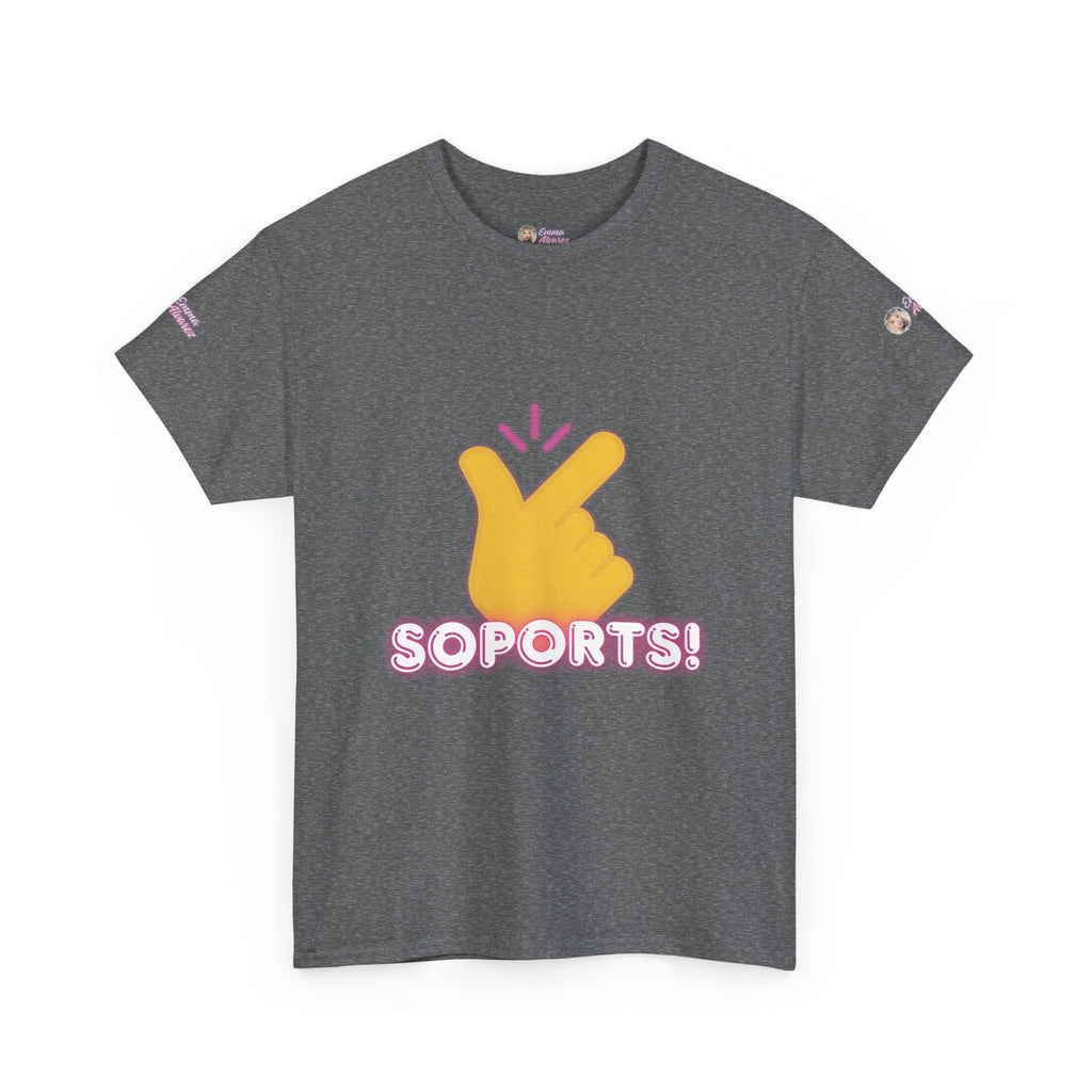 The Emma Alvarez Unisex Heavy Cotton Tee - "Soports"