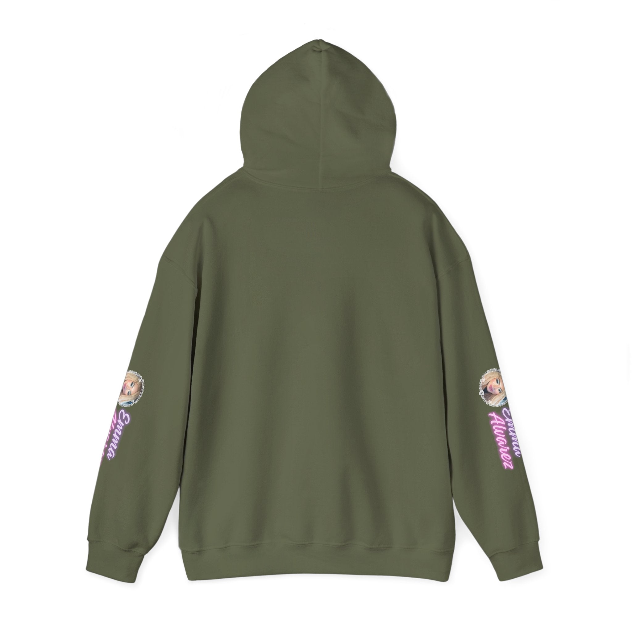 The Emma Alvarez Heavy Blend™ Hooded Sweatshirt - "I Wanna Go Home" Lynwood, CA