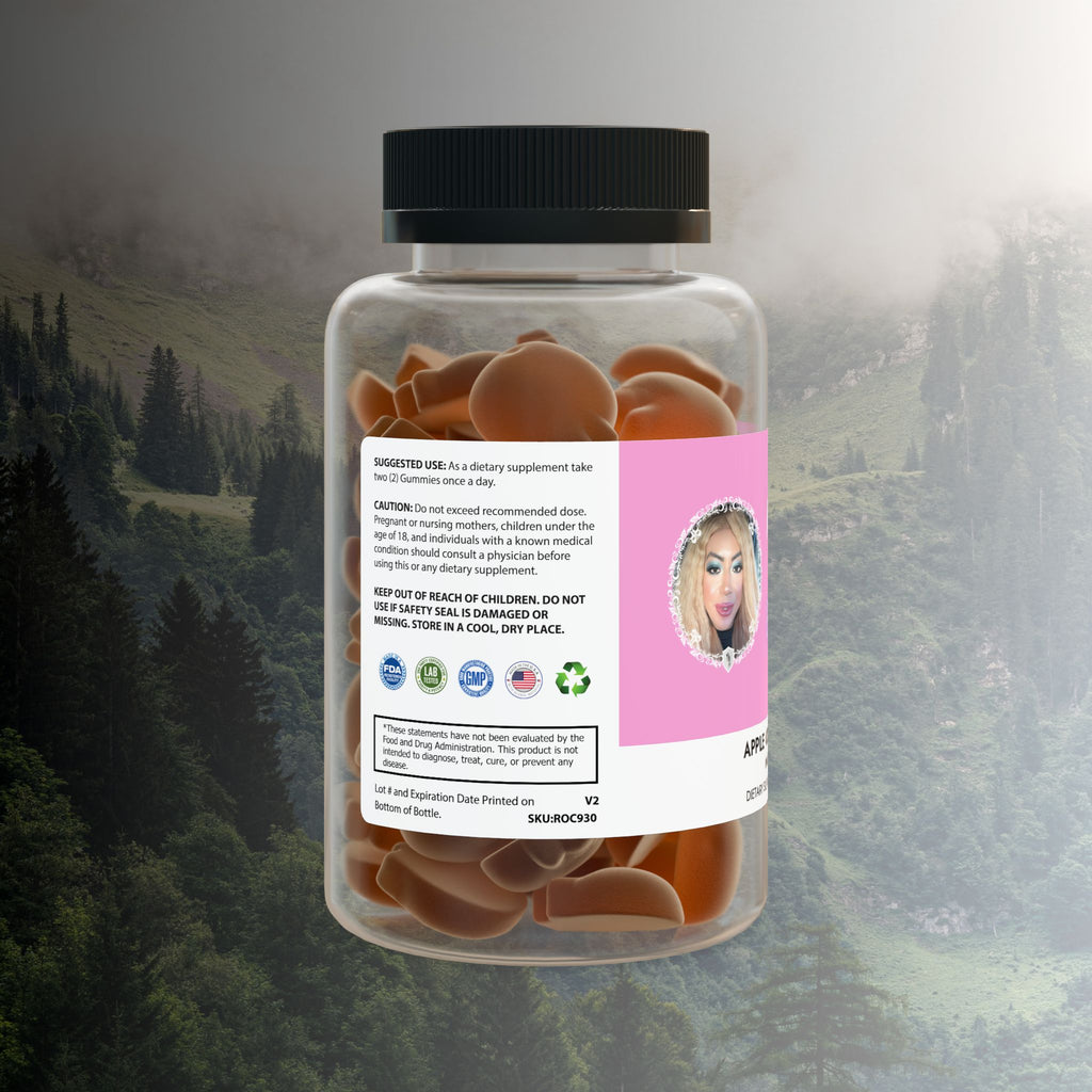 Mi Vida Sana by Emma Alvarez | Apple Cider Vinegar Gummies (60 Gummies)